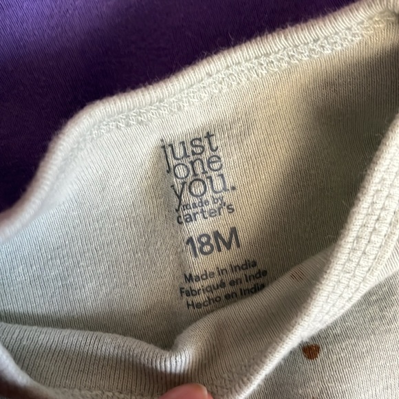 Set of 4 long sleeve onesies 18 months - Picture 6 of 7